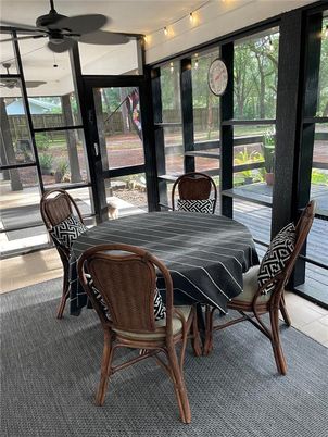 Dining room, Interior, Sun Room