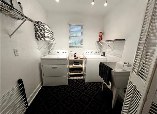 Interior, Recessed Lighting, Utility Closets, Washer