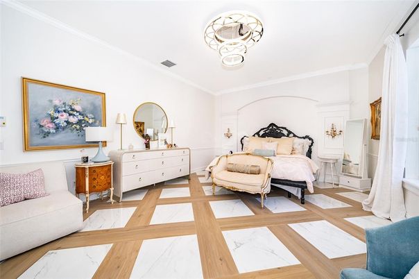 Bedroom, Interior, Marble