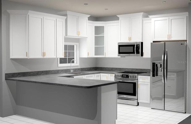 Interior, Kitchen, Recessed Lighting