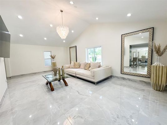Chandelier, Interior, Living room, Marble, Recessed Lighting
