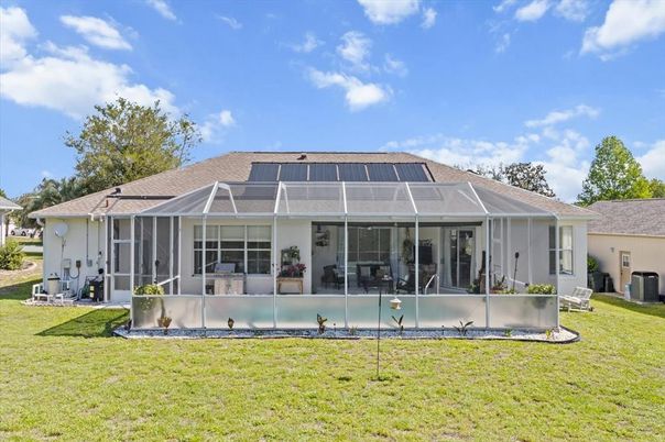 Backyard, Exterior, Solar Panels