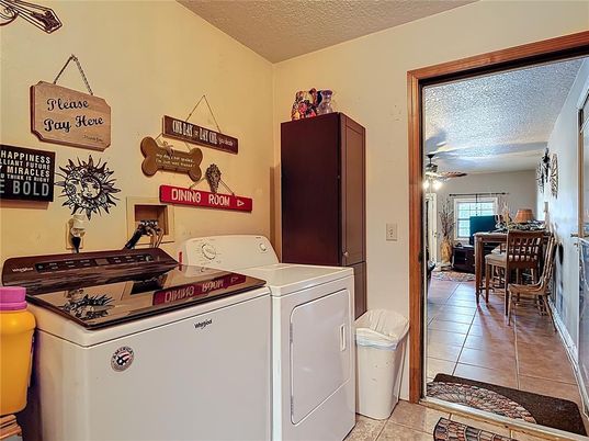 Dining room, Interior, Washer