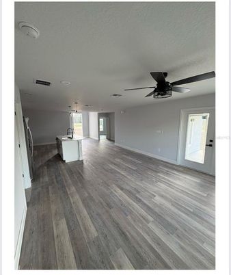 Empty room, Interior, Wood Texture Flooring