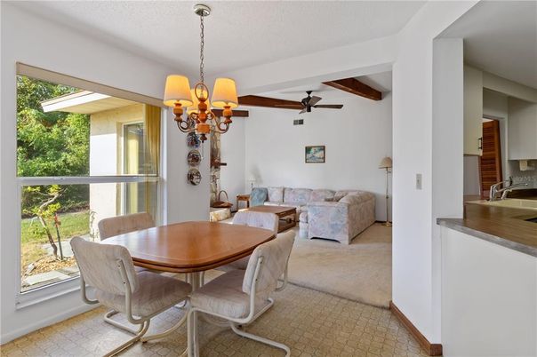 Chandelier, Dining room, Interior, Living room, Wooden Beams