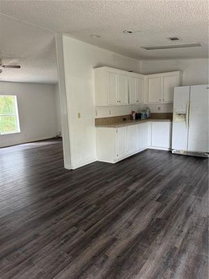 Empty room, Interior, Kitchen, Wood Texture Flooring