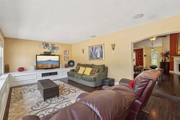 Fireplace, Interior, Living room, Wood Texture Flooring
