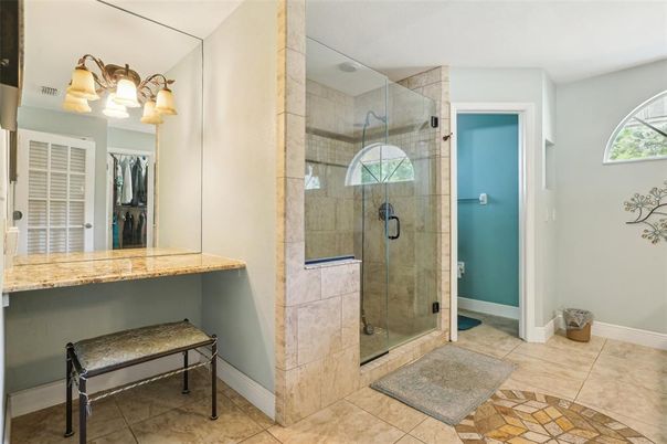 Bathroom, Glass Shower, Interior