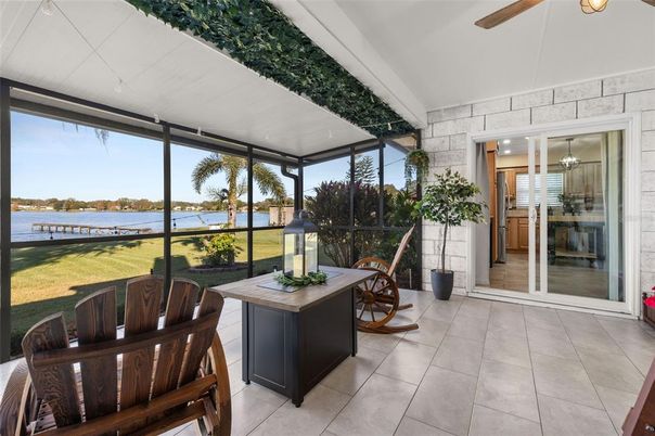 Interior, Stone Walls, Sun Room, Water