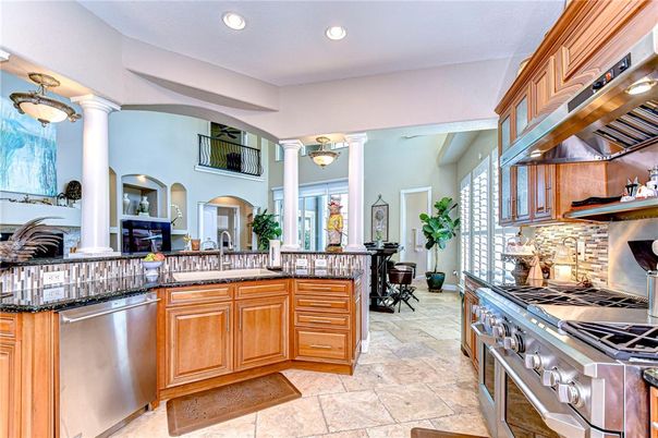 Interior, Kitchen, Recessed Lighting, Stainless Steel Appliances