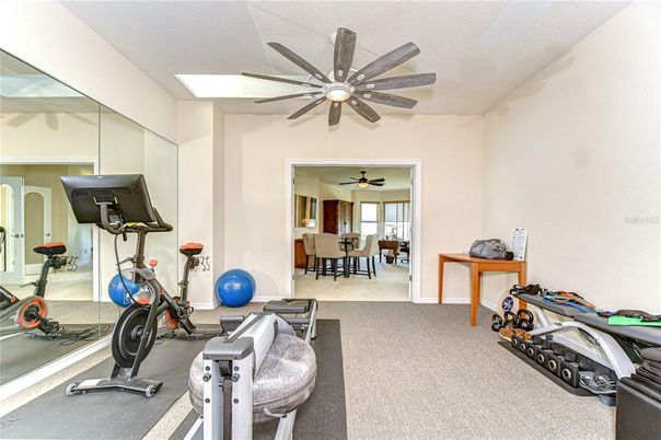 Dining room, Fitness Equipment, Interior