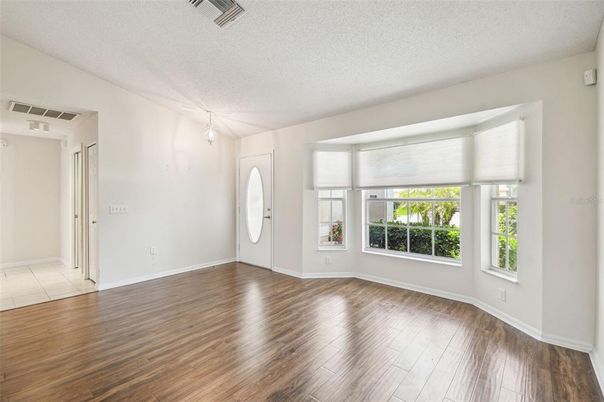 Empty room, Interior, Wood Texture Flooring