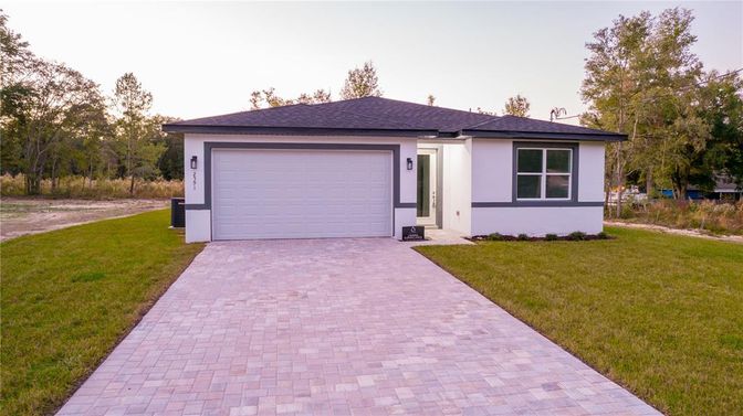 Attached, Backyard, Exterior, Facade, Ranch