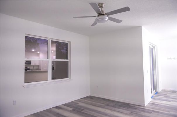 Empty room, Interior, Kitchen, Wood Texture Flooring