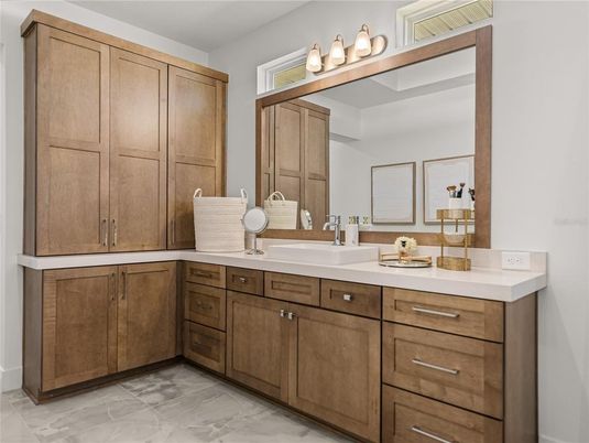 Bathroom, Dual Sink Vanities, Interior