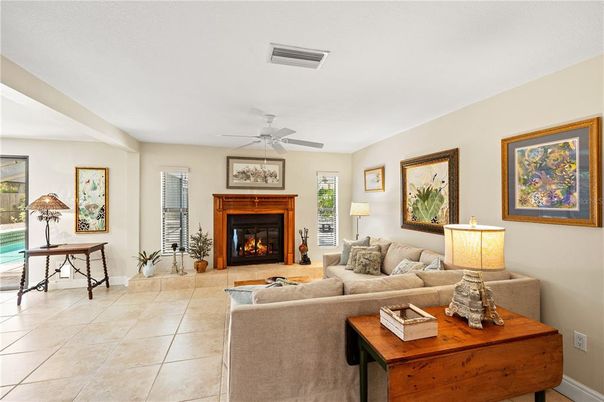 Fireplace, Interior, Living room