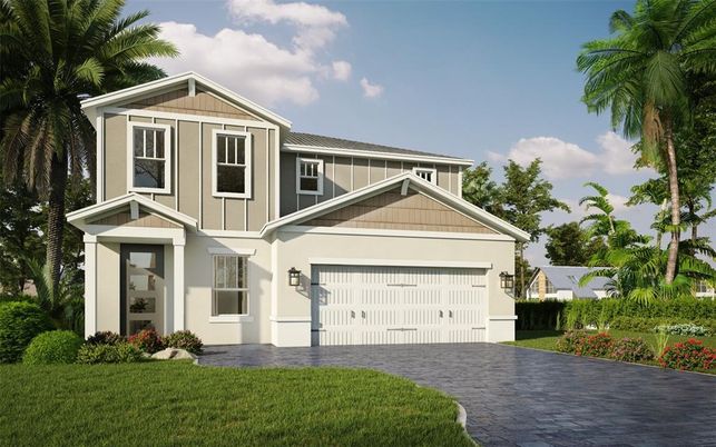 Attached, Exterior, Facade, American Craftsman