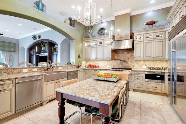 Interior, Kitchen, Recessed Lighting, Stainless Steel Appliances