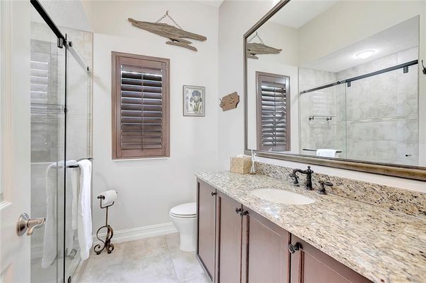 Bathroom, Glass Shower, Interior