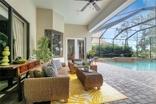 Glass Ceilings, Interior, Pool, Recessed Lighting, Sun Room