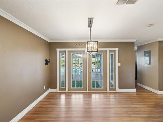 Empty room, Interior, Wood Texture Flooring