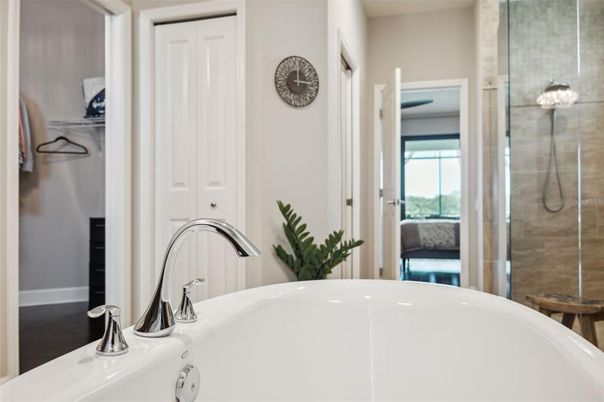 Bathroom, Free Standing Baths, Glass Shower, Interior