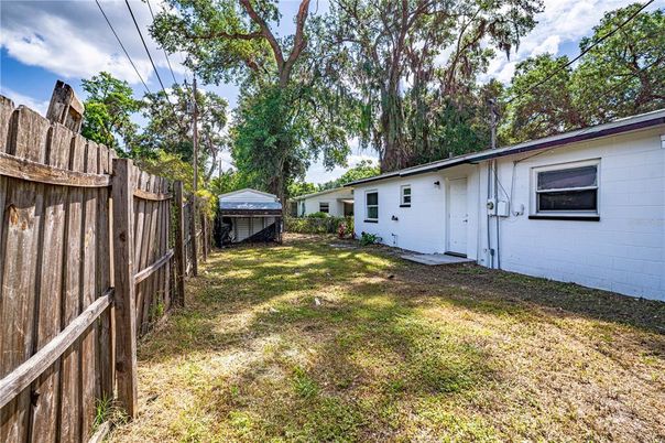 Backyard, Exterior