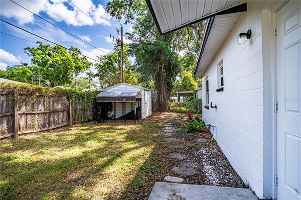 Backyard, Exterior