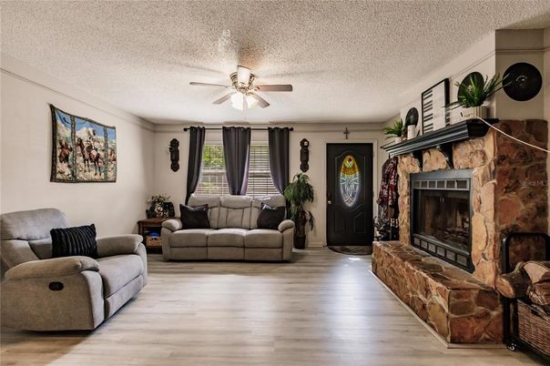 Fireplace, Interior, Living room, Wood Texture Flooring