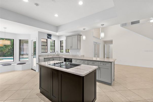 Interior, Kitchen, Pendant Lights, Recessed Lighting