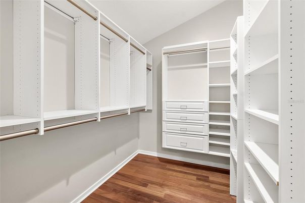 Interior, Walk-in Closets, Wood Texture Flooring