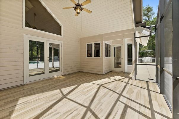 Empty room, Interior, Wood Texture Flooring