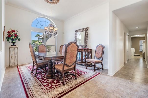 Chandelier, Dining room, Interior, Recessed Lighting