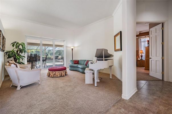 Interior, Living room, Piano