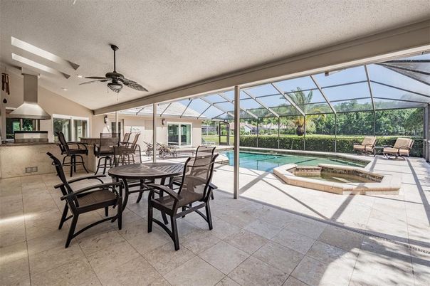 Dining room, Glass Ceilings, Interior, Pool, Sun Room