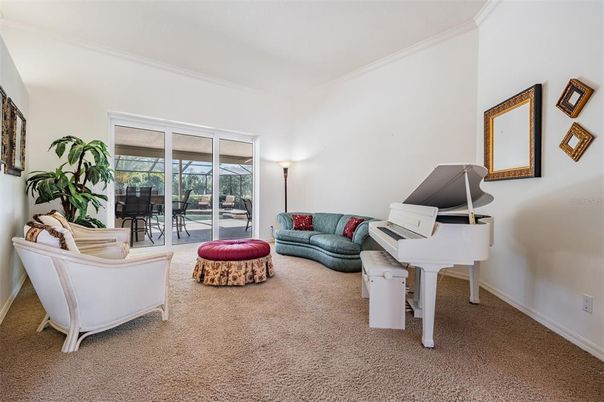 Interior, Living room, Piano