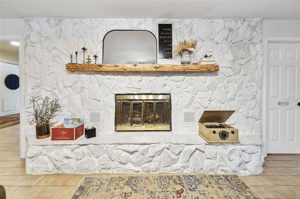 Fireplace, Interior, Marble Walls