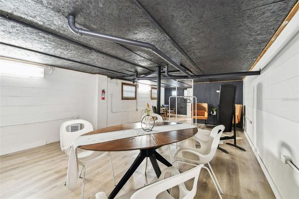 Dining room, Interior, Wood Texture Flooring