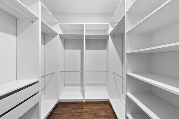 Interior, Walk-in Closets, Wood Texture Flooring