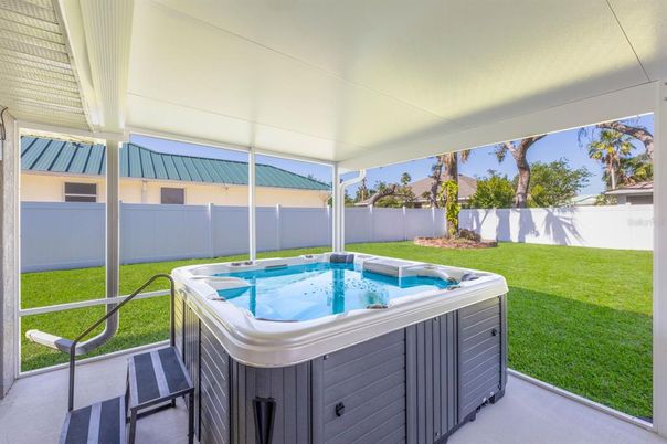Backyard, Exterior, Hot Tub