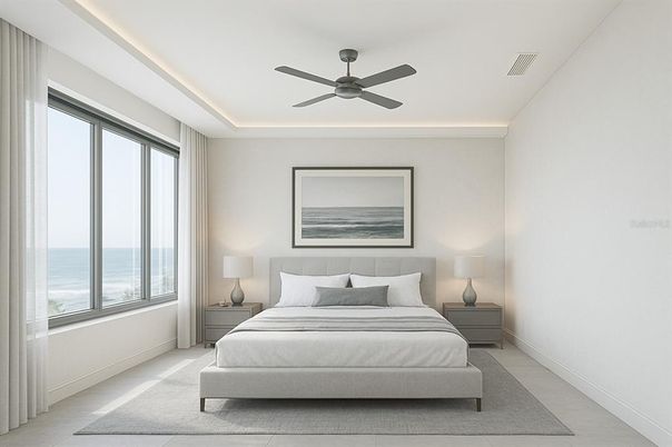 Bedroom, Interior, Water