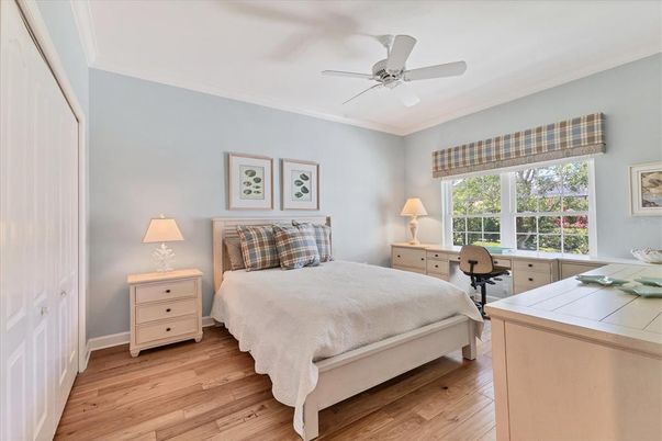 Bedroom, Home Office, Interior, Wood Texture Flooring