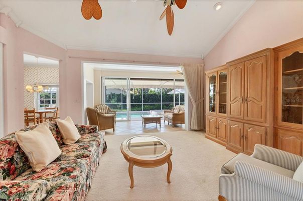 Dining room, Interior, Living room, Recessed Lighting, Sun Room