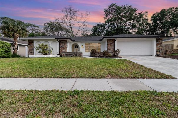 Attached, Exterior, Facade, Brick Facade, Ranch