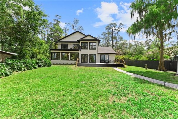 Backyard, Exterior, Facade, Tudor Revival
