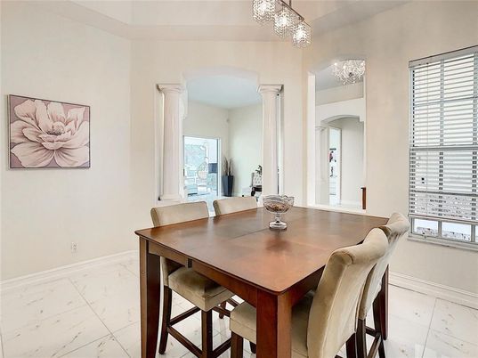 Chandelier, Dining room, Interior