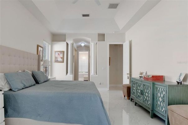 Bedroom, Interior, Marble