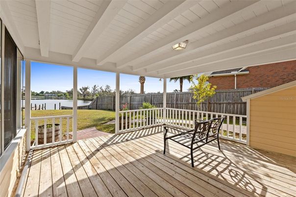 Exterior, Water, Wood Texture Flooring