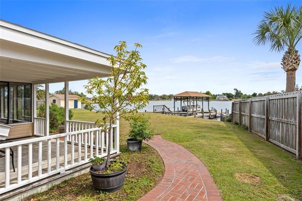Backyard, Exterior, Lake, Water