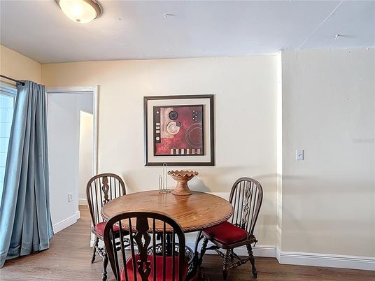 Dining room, Interior, Wood Texture Flooring